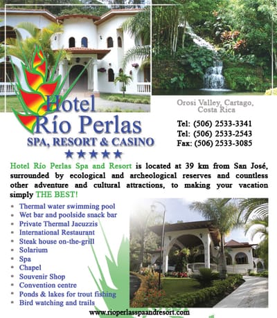 Advertising design for 5 star rainforest hotel in Costa Rica. 